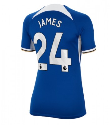Chelsea Reece James #24 Hemmatröja Dam 2023-24 Kortärmad